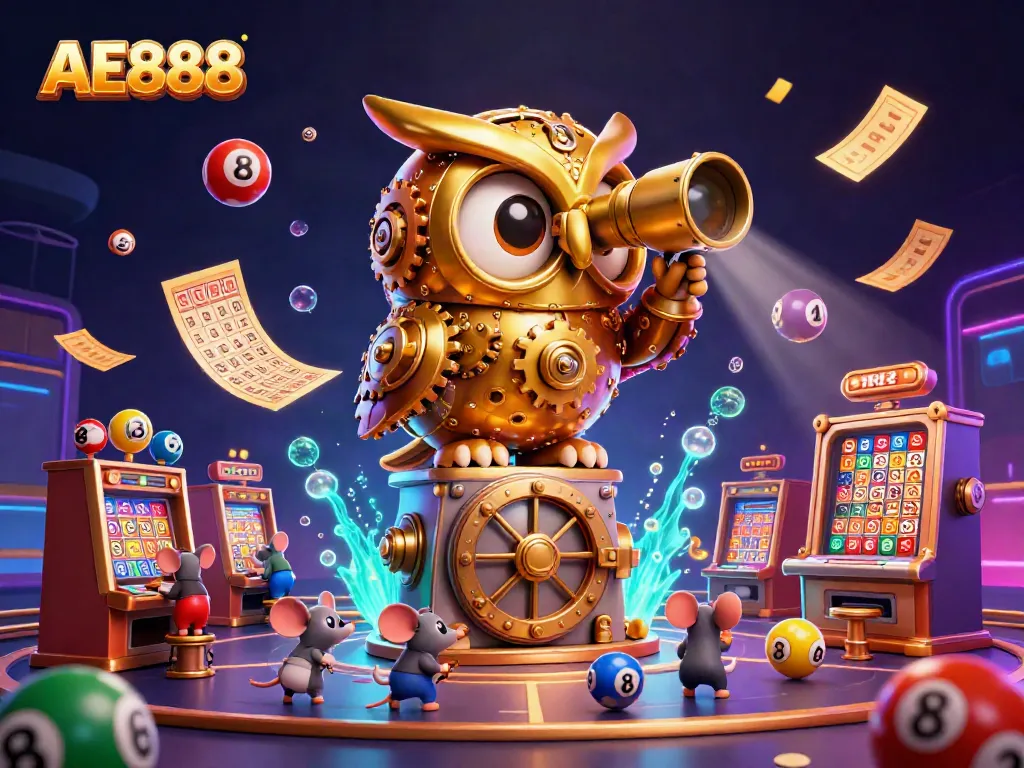 Engage with the exciting casino atmosphere at AE888 featuring vibrant games and characters.