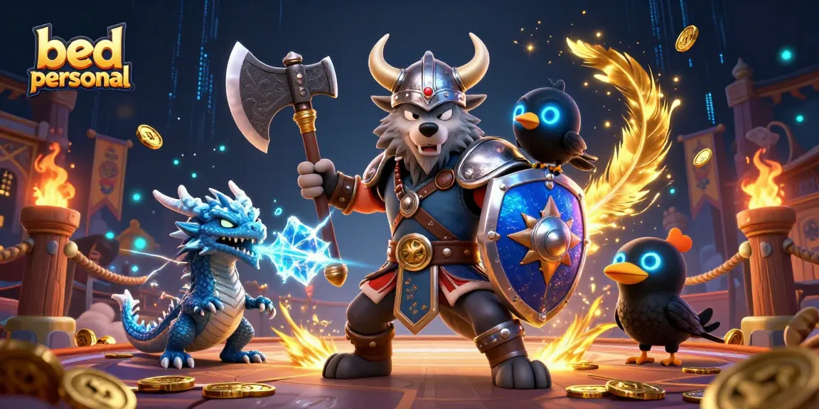 Experience thrilling bets on bed personal amid action-packed casino symbols and immersive characters.
