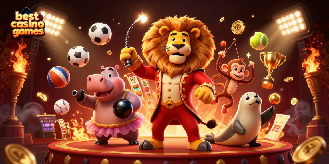Experience the excitement of the best casino games featuring dynamic characters and vibrant elements.