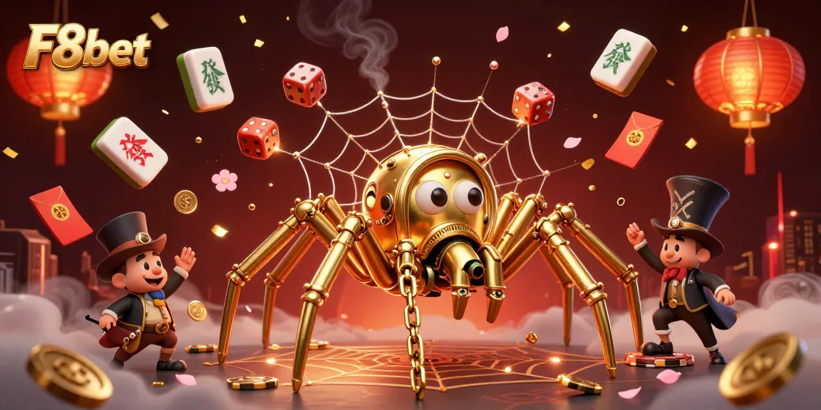 Engage with F8bet's captivating casino gaming atmosphere in a rich 3D scene.